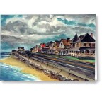 Beach Real Estate # 1 -  Greeting Cards and Prints