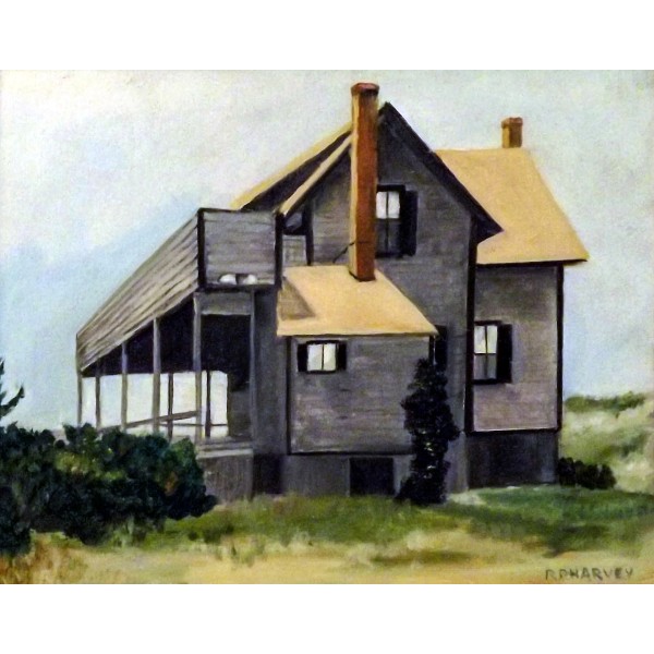 Beach Cottage #2 -  Greeting Cards and Prints