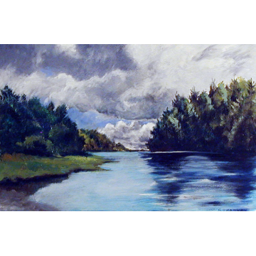 Down River - Greeting Cards and Prints