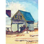 Old Beachfront - Greeting Cards and Prints